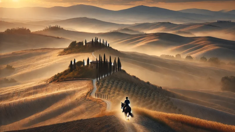Gita a Cavallo nelle Crete Senesi: 5 Percorsi da Provare Subito